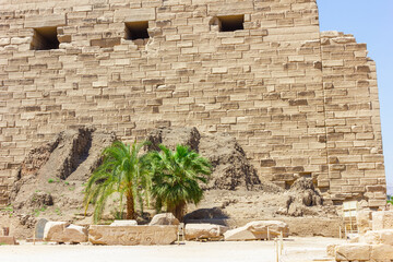 Ancient ruins of Karnak temple in Egypt - 768109529