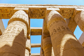 Ancient ruins of Karnak temple in Egypt - 768109558