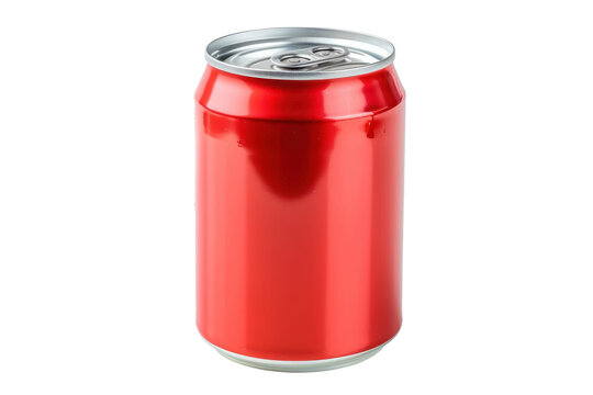 Canned drink ,isolated on white background or transparent background, png clipart die-cut