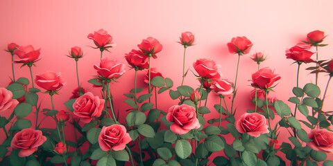 Rose flower - obrazy, fototapety, plakaty
