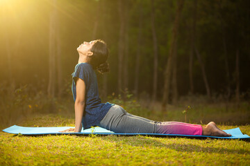 Bhujangasana, Cobra Pose, Upward Facing Dog Position, Surya Namaskar, Urdhva Mukha Svanasana,...