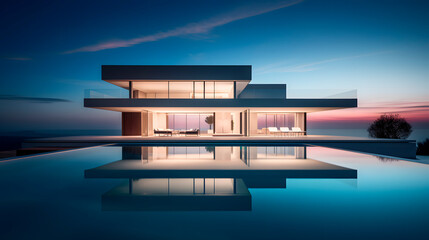 minimalist house, house with minimalist finishes