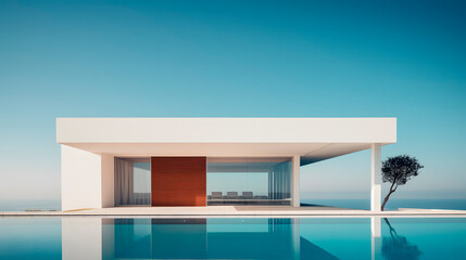 minimalist house, house with minimalist finishes