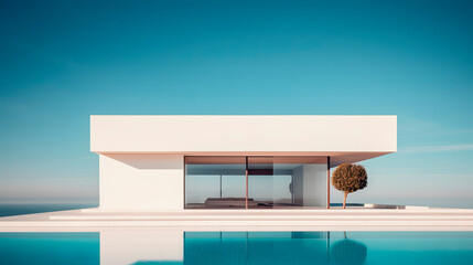 minimalist house, house with minimalist finishes