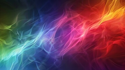 Abstract background with colorful smoke.