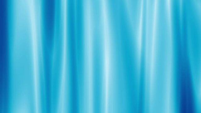 Minimalist abstract light blue seamless loop animated background with vertical waves. Wavy animated background. Digital minimal geometric 3d BG. Digital smooth wallpaper. Animated soft pattern.