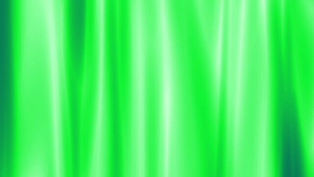 Minimalist abstract light green seamless loop animated background with vertical waves. Wavy animated background. Digital minimal geometric 3d BG. Digital smooth wallpaper. Animated soft pattern.