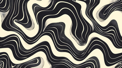 Seamless Pattern with Twisted Lines