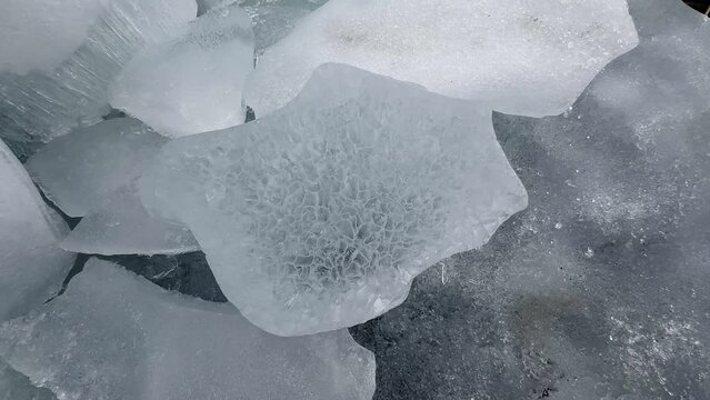 Crystal Ice Textures