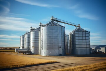 Obraz premium Efficient Grain Storage Solutions