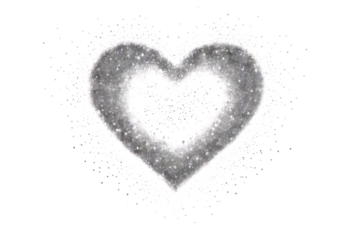 tiny representing textures human Heart out symbol Particles Glyph emotions