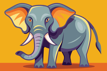 an-elephant-vector-illustration .eps