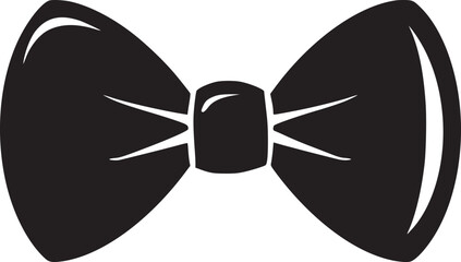 bow necktie icon vector symbol design illustration