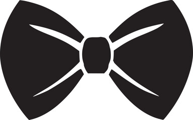 bow necktie icon vector symbol design illustration