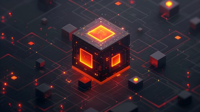 Digital Infrastructure: 3D Cybernetic Structure and Data Interconnection