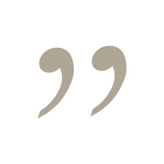 Fototapeta premium Hand drawn quotes icon