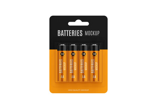 Batteries Mockup