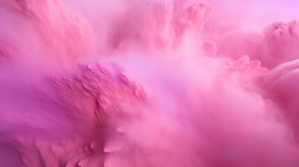 Pink powder explosion abstract background - obrazy, fototapety, plakaty