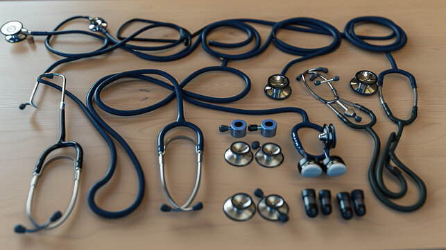 Array of Diagnostic Tools for Medical Examination