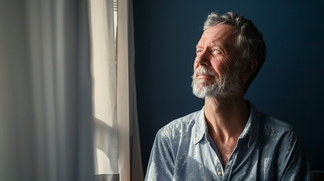 Portrait of a mature older person