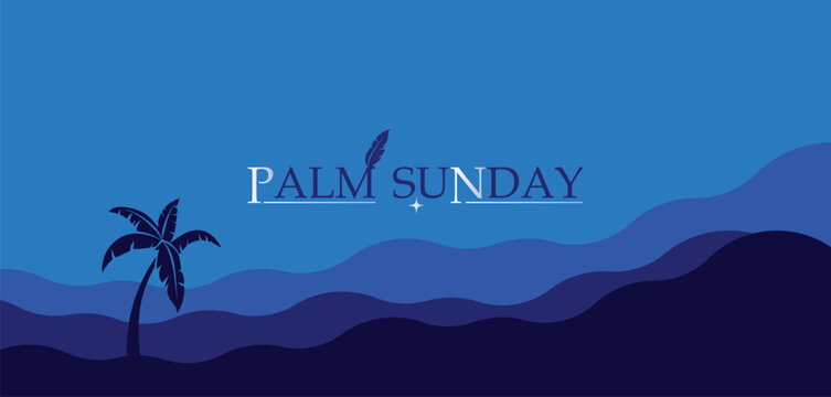 You can download the Palm Sunday Banner and Template