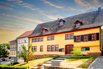 Fototapeta na wymiar Bachhaus, Eisenach, Thüringen, Deutschland 