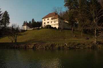Fototapeta premium beautiful castle