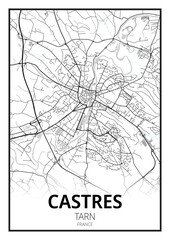 Obraz premium Castres, Tarn
