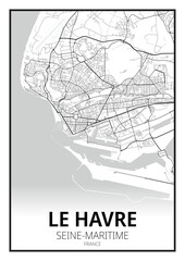 Obraz premium Le Havre, Seine-Maritime