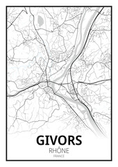 Obraz premium Givors, Rhône