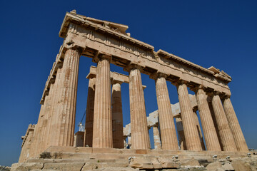 Athens; Greece - august 29 2022 : Acropolis - obrazy, fototapety, plakaty