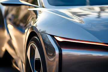 Showcasing Elegance and Speed: A Captivating Image of a Modern, Luxury Automobile in Stock Photos