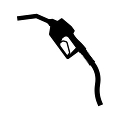 Gas Pump or Fuel Nozzle Icon. Gas Station Icon. Vector Illustration. 