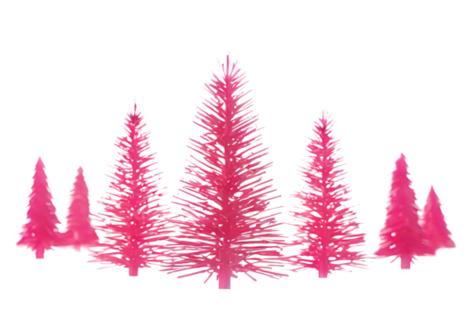 line isolated vector christmas concept background Creative illustration red Minimal tree background Celebration postcard white