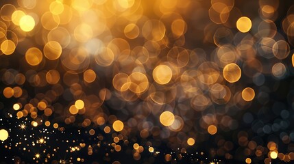 Abstract bokeh lights with soft light backgrounds can use textures, wallpapers and backgrounds for weddings, Christmas and New Year backgrounds with champagne. Bokeh with copy space for text.