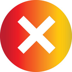 Obraz premium Red and yellow mix check mark, isolated tick symbols, checklist signs, and an approval badge. Flat and modern checkmark design, vector illustration.