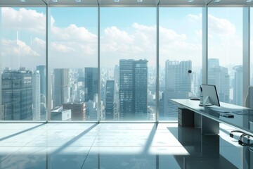 modern office view. background image