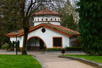 Gartenhaus im Campo de San Francisco in Oviedo