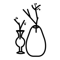 Furniture home  outline icon pack