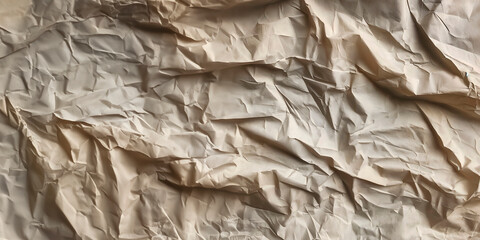 modern abstract background with the texture of crumpled old beige paper,close-up,graphic design...