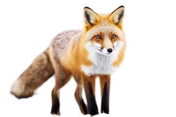white vulpes front fox 4 red old years background standing isolated on vertebrate studio shot mouth open one animal mammal full-length cut-out indoor wild no people themes wildlife creature tongue