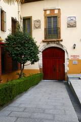 Fototapeta na wymiar La Residencia María Inmaculada in Ovieto