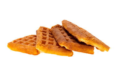 biscuit waffles isolated