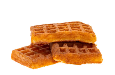 biscuit waffles isolated