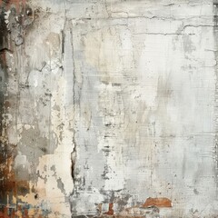 Obraz premium Weathered Old Wall With Peeling Paint