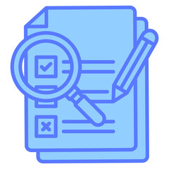 Evaluation Icon For Design Elements