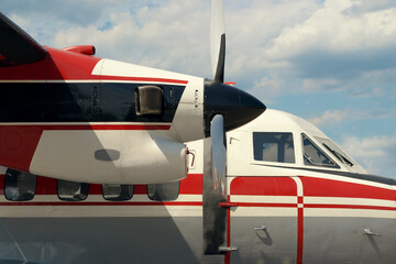 Turboprop passenger plane