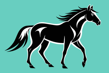 Vector Design of a horse 