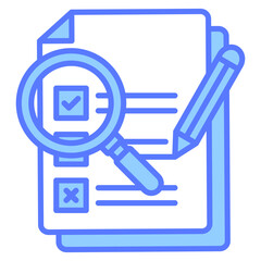 Evaluation Icon For Design Elements