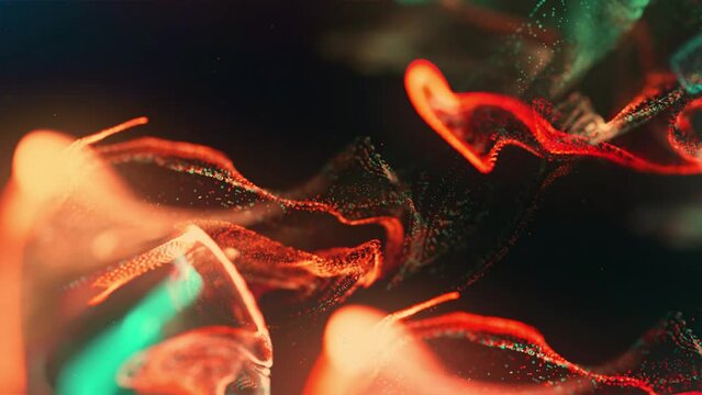 colorful gradation particle grain abstract background